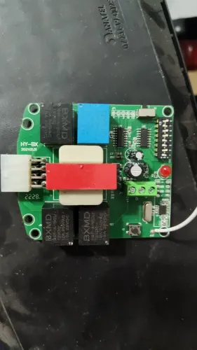 Placa para portão automático