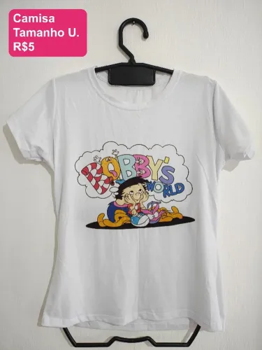 Camisa Mundo de Bob