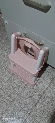 Assento redutor com escada para meninas