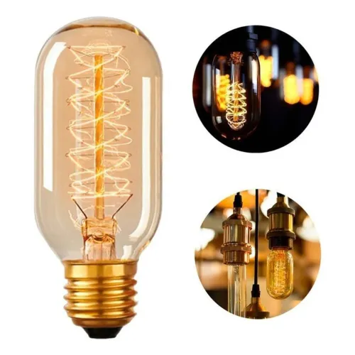 Lâmpada Filamento LED Vintage - Iluminação Decorativa
