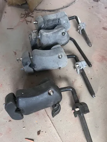 4 Clamps bateria RMV