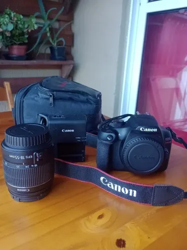 Canon eos Rebel t6 com lente 18-55mm + acessórios | praticamente nova