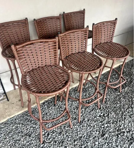 Banqueta junco luxo