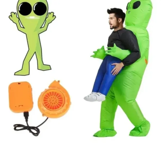 Fantasia Inflável ET Alien 