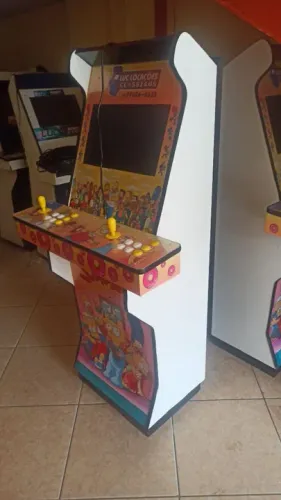 Fliperama Simpsons e Cavaleiros Aluguel