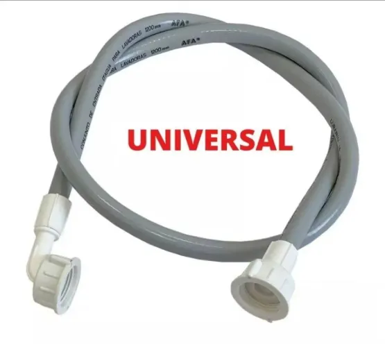 Mangueira de entrada de água rosca fina universal para lavadoras