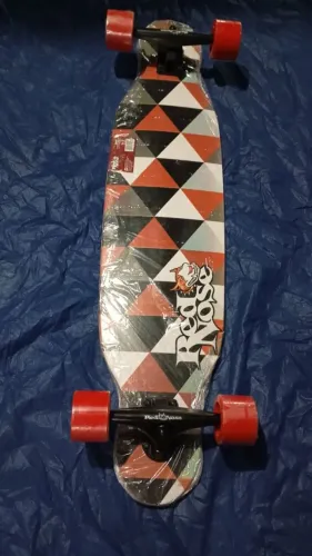Skate Longboard Red Nose Shield Bel