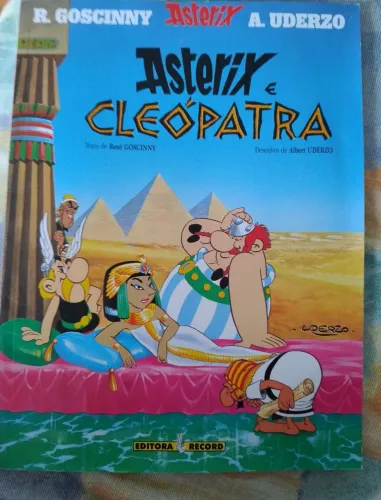 Asterix e Cleópatra - gibi
