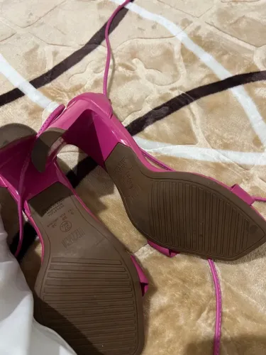 Sandália Vizzano Rosa Pink Salto Fino N37