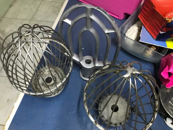 Três batedores Grande Batedeira 