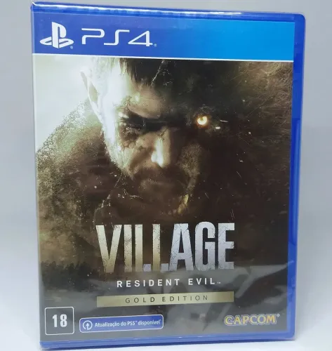 Game Resident evil Village ps4 edição gold