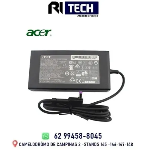 Fonte Carregador Acer Nitro N18c3 N18c4 An515-43-r4c3 135w