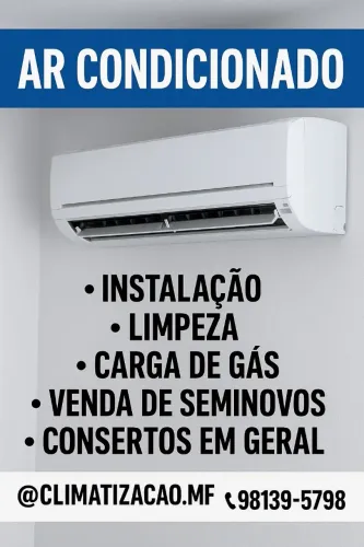 Instalação, Limpeza e Manutenção de Ar Condicionado