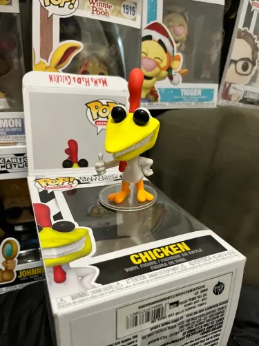 Funko Pop Chicken - Cartoon Network desenho a Vaca e o Frango
