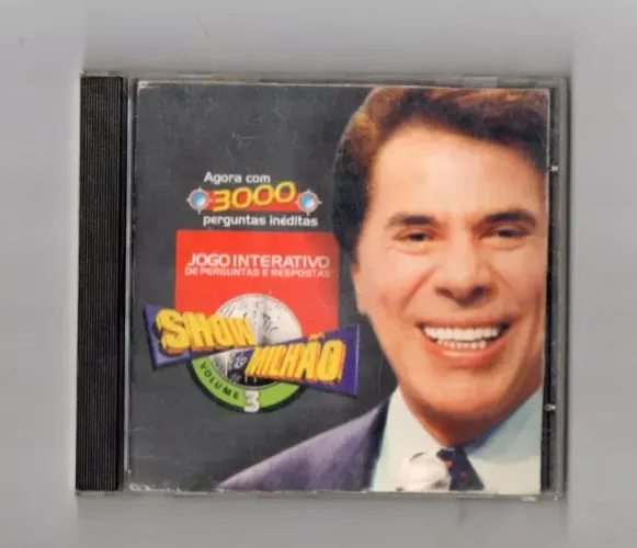Cd Jogo Interativo Show Do Milhão Volume 3 Silvio Santos (Usado)