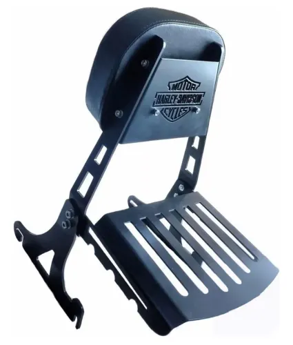 Sissy Bar Fixo Removível Harley Fat Boy / Moto 