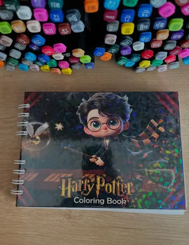 Livro de colorir Harry Potter