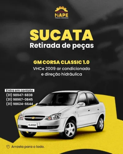 SUCATA Corsa classic 1.0 VHC 2015