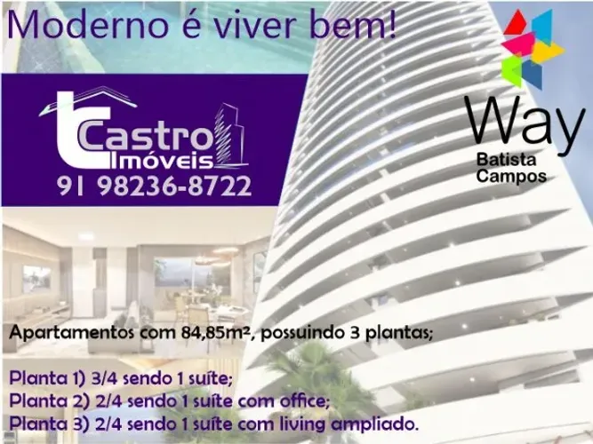 Way Batista Campos. 3/4. 1 ou 2 Vagas. J156