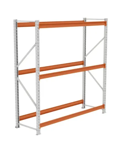 Mini Porta Pallet Inicial 3 níveis 2x1,80x0,60 CPC 250kg Amapá