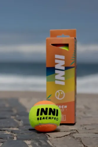 Bola de Beach Tennis INNI BEACH PRO - Pack com 3 Bolas