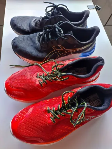 Tênis Asics exercite 8 e um olímpicos originais 