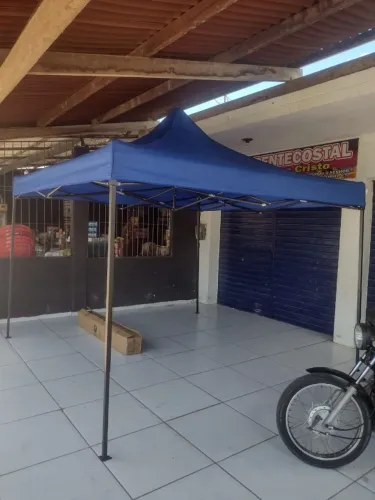 Tenda 3x3 sanfonada para Eventos e Festas