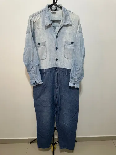 Macacão Zoomp-ustop anos 80 CGC raríssimo Jeans  