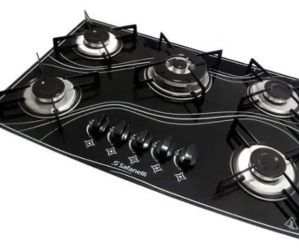Fogão Cooktop 5 Bocas com Tripla Chama (SUPER PROMOÇÃO NÃO FIQUE DE FORA)!!!!