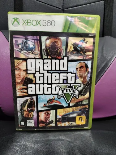 GTA 5 XBOX 360 - SÓ A CAPA