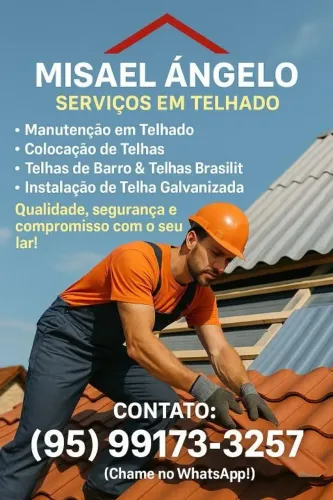 Serviços em Telhado - MISAEL ÁNGELO