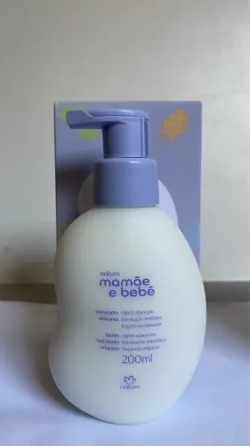 Hidratante mamãe e bebê na promoção 