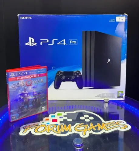 Playstation 4 Pro 1 TB com jogos grátis