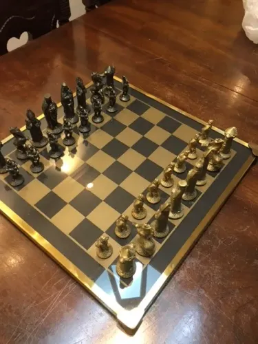 Jogo de Xadrez Medieval