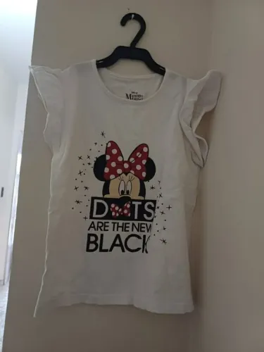 Blusa Minnie Mouse tamanho 12