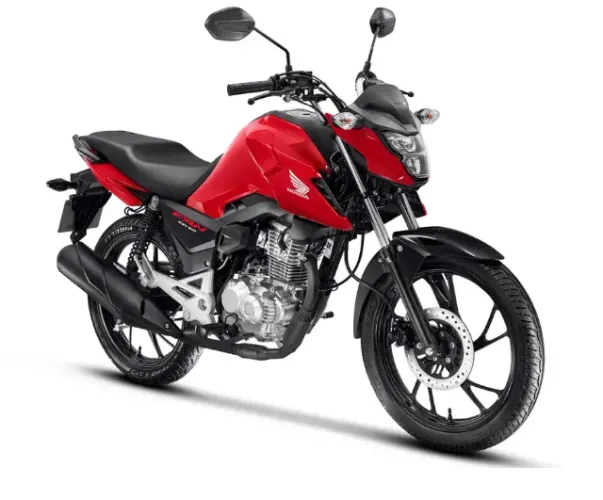 Moto Honda CG 160 Fan Vermelho 26/26 0KM