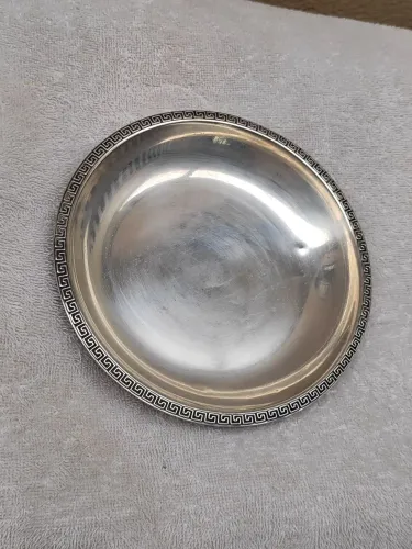 Tigelinha banhada em prata