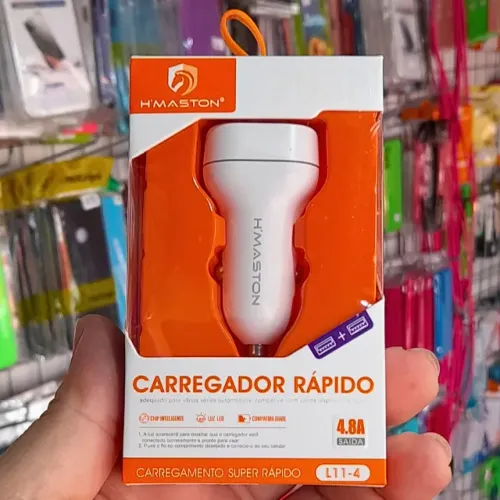 Fente USB para carros