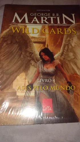 Livro George R.R Martin - Wild Cards ( livro 4) NOVO NO PLÁSTICO 