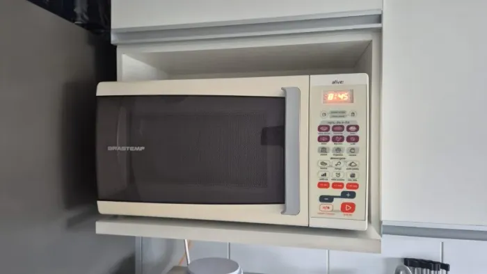Micro-ondas branco Brastemp