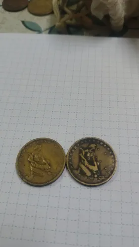 2 moedas de1000 reis 1928