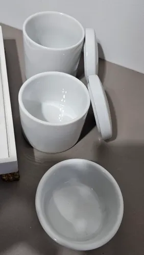 Garrafa Térmica, Potes E Molhadeira Porcelana Bebê Infantil