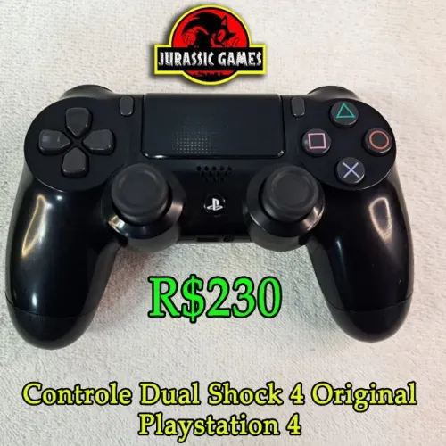 Controle Dual Shock Playstation 4 Original Cinza Sony - PS4