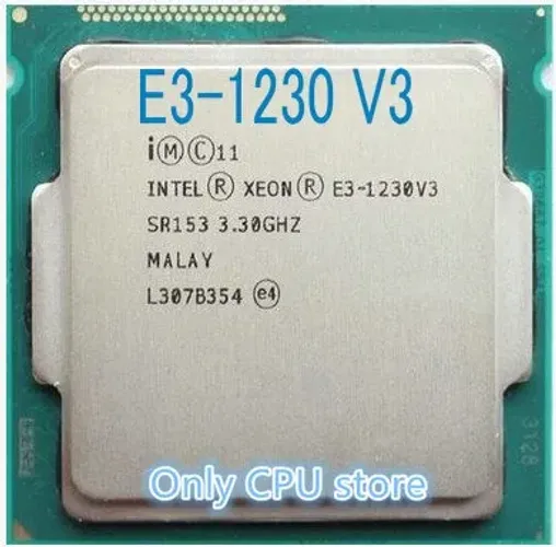 Processador Intel I7 4770 (xeon E3 1230 V3) 4 Núcleos E 3.9g