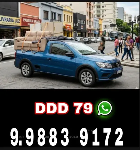 Frete, Csrretos - Atendo Aracaju, Interior, Povoados, Bahia e Alagoas 