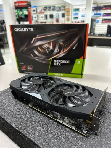 Placa de vídeo Nvidia GTX 1660TI 6GB Gigabyte - Loja Física