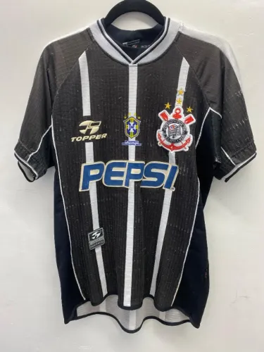 CAMISA ORIGINAL CORINTHIANS 2000 PRETA