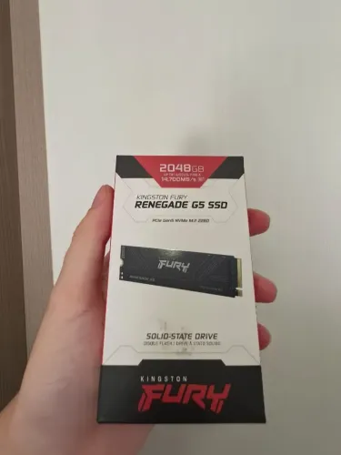 SSD NVMe Fury Renegade G5 2TB PCIe 5.0 14.800MB/s