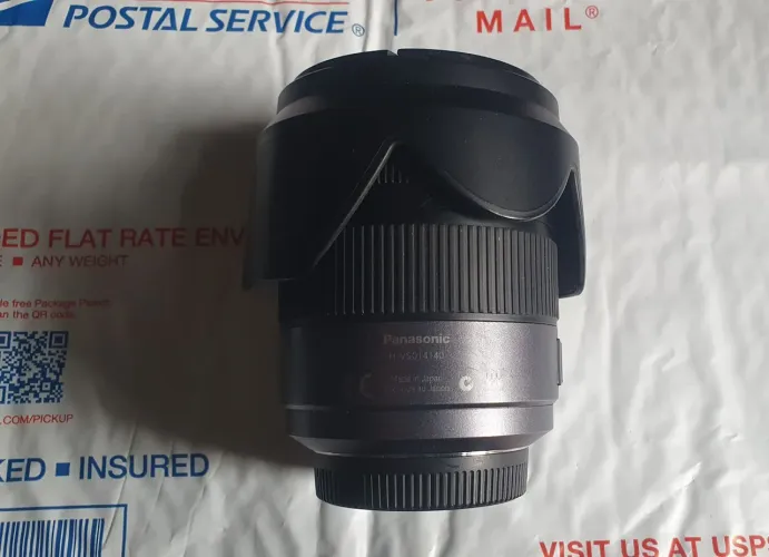 Lente Panasonic G 14-140mm mft - p/ Blackmagic Olympus Panasonic 