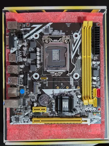 Placa-Mãe Revenger G H81 M (LGA 1150) + Caixa e Acessórios